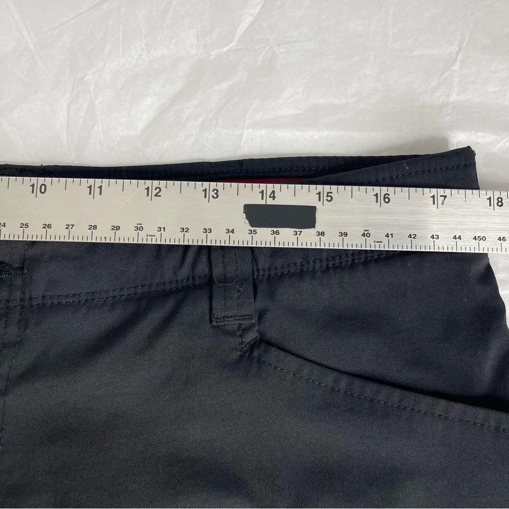 Wrangler Outdoor Series All-Terrain Black Nylon Utility Cargo Pants 36x30